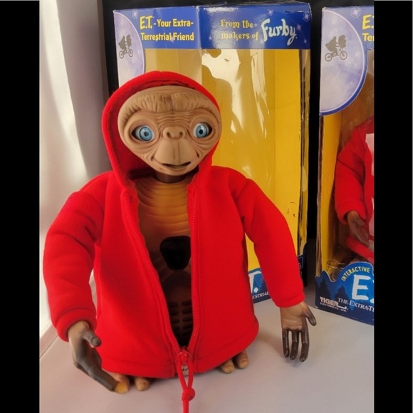 Furby E.T. 2000 The Extra-
Terrestrial Interactive
Talking E.T.Finger Glow - Picture 1 of 12
